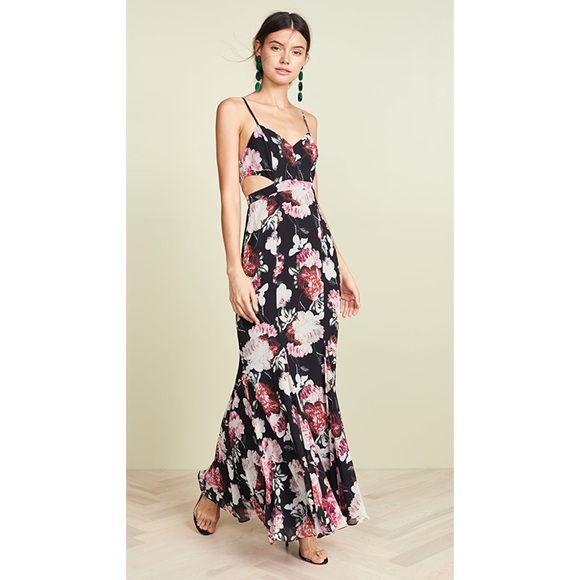 Fame and Partners The Sienne Cutout Maxi Dress - Picture 1 of 10